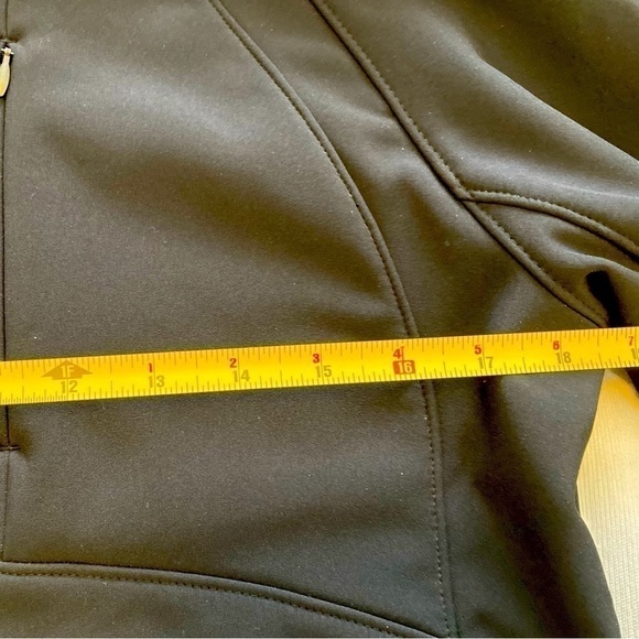 Lole SOFT SHELL FLEECE LINED WOMEN’S BLACK JACKET WITH HOOD - Size Small - Picture 8 of 15